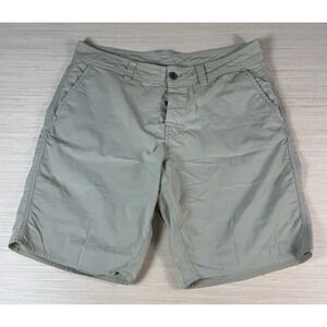 Patagonia Quandary Shorts Men's 32 Khaki Hiking Stretch DWR UPF 50+